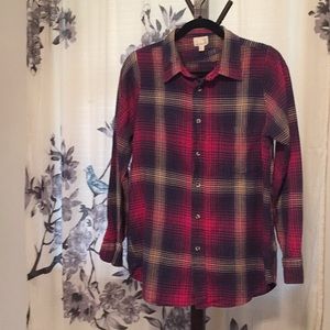 Urban Outfitters Lightweight Flannel Shirt